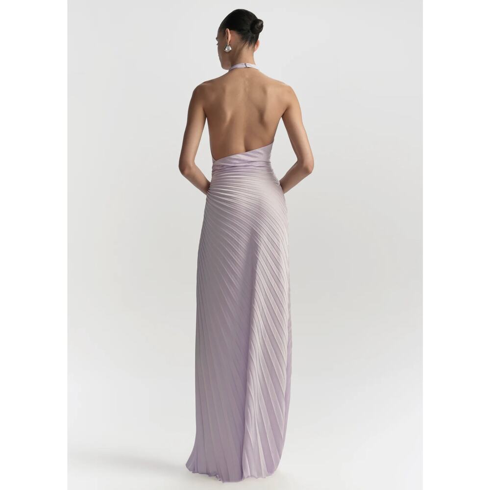 ALC Romy Pleated Satin Gown - Picture 5 of 12